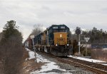 CSXT 8089 Leads L070 at Merrill Rd. in Lewiston ME